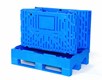 Euro Collapsible Plastic Pallet Box Image